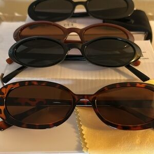 4 Fashionable Sunglasses, Trendy Casual Sunglasses for Everyday Use,NWOT